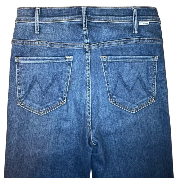 MOTHER The Hustler Ankle Fray Jeans in Big Sky Size 28 - Picture 9 of 15